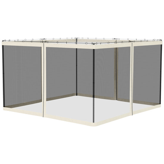 Outsunny Replacement Mosquito Netting for Gazebo 10&