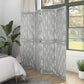 HOMCOM Screen Divider Room Divider Screen with Foldable Design for Indoor Bedroom Office 5.5&