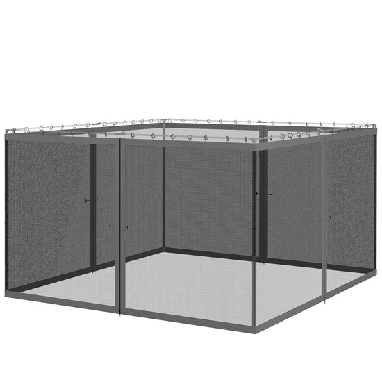 Outsunny Replacement Mosquito Netting for Gazebo 12&