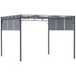 Outsunny Pergola Retractable Gazebo 10&