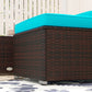 Outsunny Turquoise Patio Furniture Set, Soft Cushioned Corner Sofa Sets for Outdoor Comfort and Style | The Comfy Couch Canada
