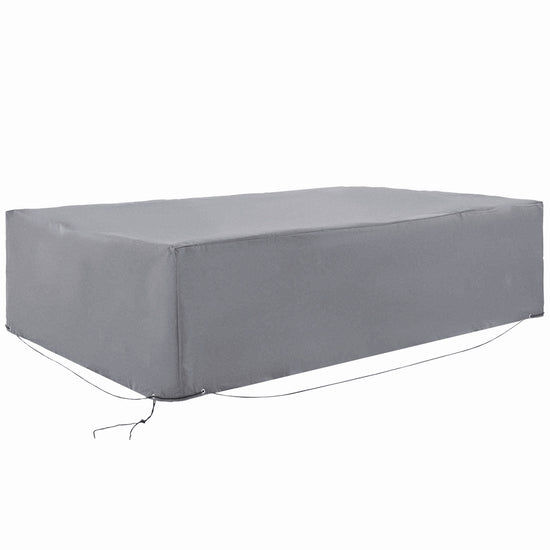 Outsunny 97" x 65" x 26" Weatherproof Outdoor Sectional Patio Furniture Cover w/ Ultimate Protection Grey | The Comfy Couch Canada