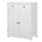 kleankin 4-Drawer Bathroom Cabinet : Side Storage Unit with Adjustable Shelf in Brown, Stylish & Functional | The Comfy Couch Canada