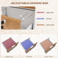 HOMCOM Small Filing Cabinet 2 Drawers Lockable Office Storage Hanging Bars A4 Legal Letter White Nature Wood Compact | The Comfy Couch Canada