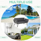 Outsunny Convertible Rattan Sofa Bed Chaise Lounge Wicker Loveseat Armchair Double Seat with Cushion All Weather Patio Furniture Grey | The Comfy Couch Canada