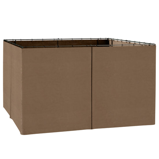 Outsunny Gazebo Curtain 10&