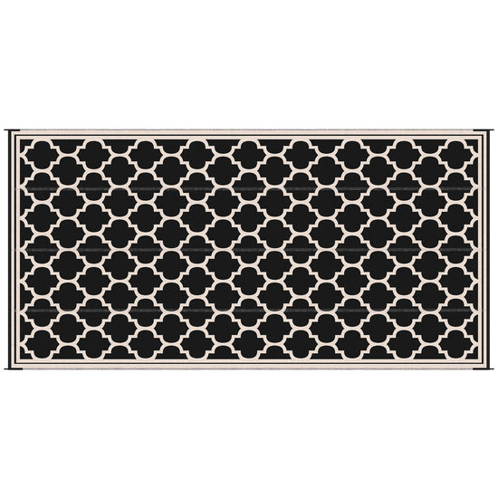 Outsunny Reversible Outdoor RV Rug 9&