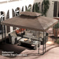 Outsunny Gazebo Replacement Canopy Top 13&