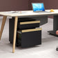 Vinsetto Office File Station: Mobile 2-Drawer Cabinet with Printer Stand & 5 Wheels for Versatile Document Storage & Access | The Comfy Couch Canada