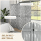 HOMCOM Screen Divider Room Divider Screen with Foldable Design for Indoor Bedroom Office 5.5&