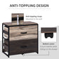 Vinsetto Lateral Filing Haven: 2 Drawers with Hanging Rails for Legal/Letter Size Documents & Organized Home Office | The Comfy Couch Canada