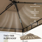 Outsunny BBQ Gazebo Canopy Replacement Roof, 5&