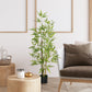 HOMCOM 4ft Artificial Tree, Indoor Fake Bamboo with Pot, for Home Office Living Room Decor | The Comfy Couch Canada