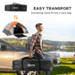 Outsunny 3000mm Waterproof Camping Tent for 2 Man, with Sewn-in Groundsheet and Carry Bag, Grey and Orange