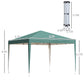 Outsunny 10x10ft Folding Pop Up Tent Outdoor Gazebo Canopy w/ Carrying Bag Blue.