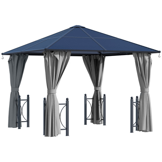 Outsunny Hardtop Gazebo 10&