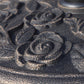 Outsunny Patio Umbrella Base 18” Round Outdoor Decorative Cast Stone Resin Parasol Stand Market Garden Umbrella Holder Bronze | The Comfy Couch Canada