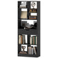 HOMCOM Tall Bookshelf with Drawer, Freestanding Bookcase for Bedroom, Living Room, Home Office, Black | The Comfy Couch Canada