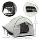 Outsunny 2000mm Waterproof SUV Tent, Car Tent with 3 Doors and Mesh Window, for 5-6 Person Camping Travel, Grey and Green