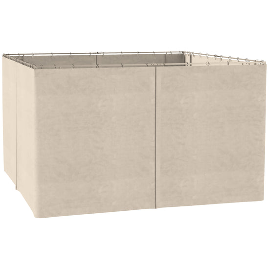 Outsunny Gazebo Curtain 10&