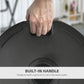 Outsunny 22" Round Patio Umbrella Base: 77lb Heavy Duty Fill Port Stand Black | The Comfy Couch Canada