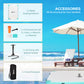 Outsunny Inflatable Floating Dock: 10&