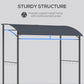 Outsunny BBQ Grill Gazebo 7&