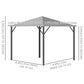 Outsunny Patio Gazebo 10&