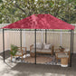 Outsunny Gazebo Replacement Canopy Top Cover 10&