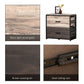 Vinsetto Lateral Filing Haven: 2 Drawers with Hanging Rails for Legal/Letter Size Documents & Organized Home Office | The Comfy Couch Canada