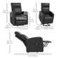 HOMCOM Power Lift Recliner Chair with Remote Control Side Pocket for Living Room Home Office Study Grey | The Comfy Couch Canada