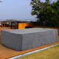 Outsunny 97" x 65" x 26" Weatherproof Outdoor Sectional Patio Furniture Cover w/ Ultimate Protection Grey | The Comfy Couch Canada