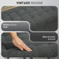 HOMCOM Storage Ottoman, Linen Fabric End of Bed Bench with Button Tufted Storage Bench for Bedroom, Grey | The Comfy Couch Canada