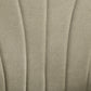 HOMCOM Timeless Elegance: Fabric Armchair with Wooden Legs for Lounge, Bedroom, Office, Beige Finish | The Comfy Couch Canada