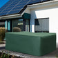 Outsunny Patio Furniture Cover Waterproof Outdoor Rattan Wicker UV Rain Protector Dark Green 83”x55” | The Comfy Couch Canada