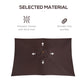Outsunny 7x10ft Wooden Rectangle Patio Umbrella: Coffee Market Garden Parasol Outdoor Sunshade Canopy | The Comfy Couch Canada