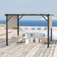 Outsunny Patio Gazebo Pergola 12&