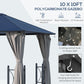 Outsunny Hardtop Gazebo 10&