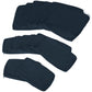 Outsunny Outdoor 14pc Patio Rattan Sofa Set Cushion Polyester Cover Replacement Set - No Cushion Included Blue | The Comfy Couch Canada