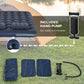 Outsunny Inflatable Twin Air Mattress Double Air Bed with Pillows Hand Pump Camping Guest Blue | The Comfy Couch Canada
