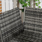 Outsunny 6pc Outdoor Patio Dining Set PE Rattan Sofa Chair Table Cushions Khaki | The Comfy Couch Canada