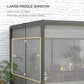 Outsunny Pergola Gazebo Curtains for 10&