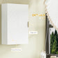 kleankin Bathroom Medicine Cabinet, Modern Wall Cabinet with Adjustable Shelves and Single Door for Laundry Room | The Comfy Couch Canada