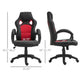 HOMCOM Ergonomic Gaming Chair, High Back, Swivel Office Chair with Wheels, Headrest, Tilt, Red | The Comfy Couch Canada
