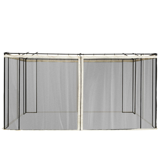 Outsunny Replacement Mosquito Netting for Gazebo 10&