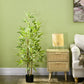 HOMCOM 4ft Artificial Tree, Indoor Fake Bamboo with Pot, for Home Office Living Room Decor | The Comfy Couch Canada