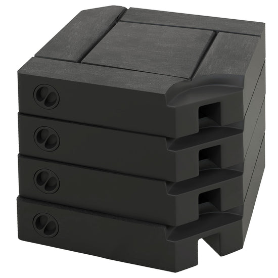 Outsunny Patio Umbrella Weight Bases: 4pc Water/Sand Fillable HDPE Cantilever Cross Stands | The Comfy Couch Canada