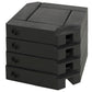 Outsunny Patio Umbrella Weight Bases: 4pc Water/Sand Fillable HDPE Cantilever Cross Stands | The Comfy Couch Canada
