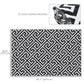 Outsunny Reversible Outdoor RV Rug, Patio Floor Mat, 5&