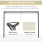 Outsunny Outdoor Pergola Gazebo 10&